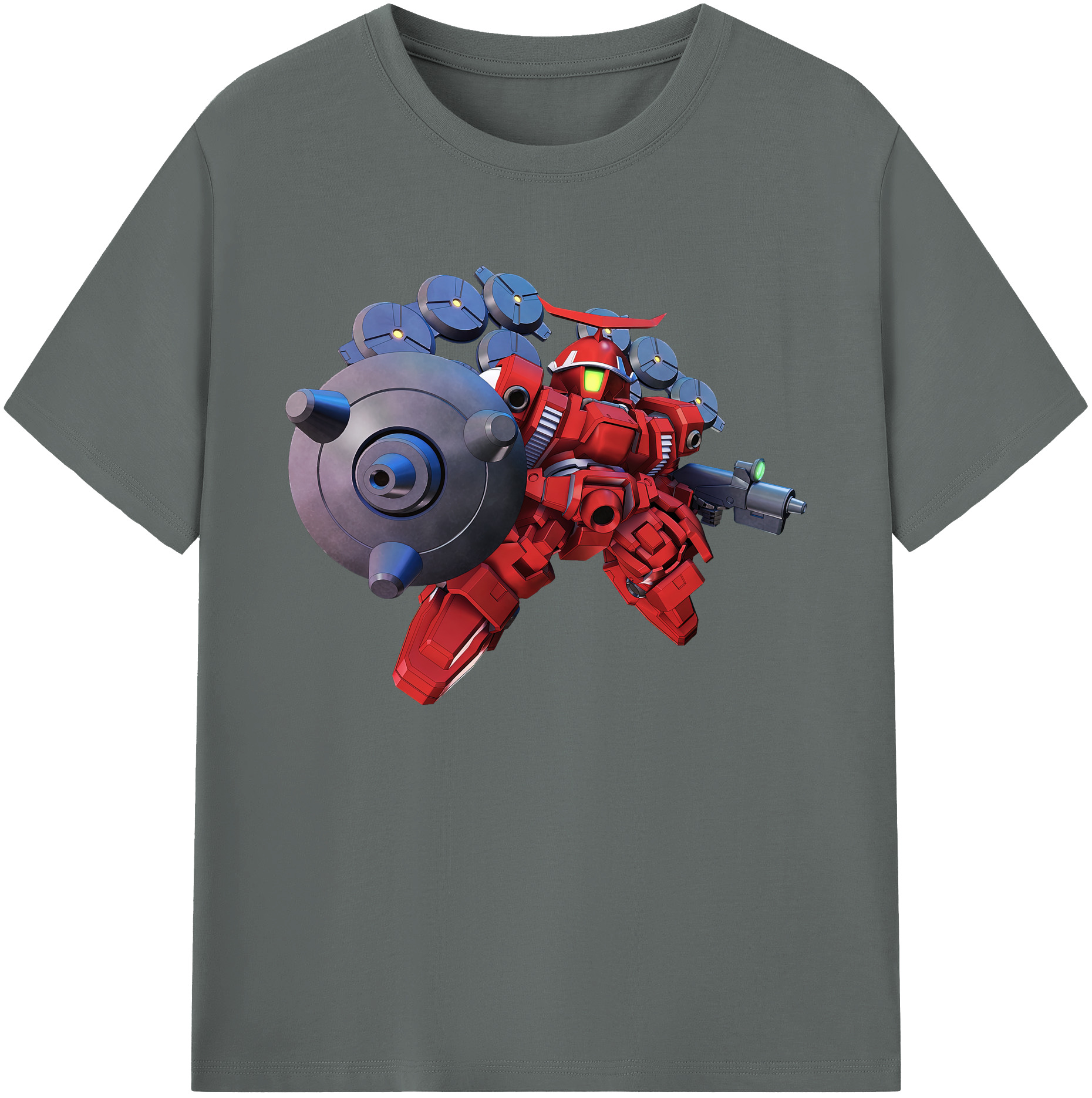 （画像用） 機動戦士ガンダム Mobile Suit Gundam 綿100％ メンズ半袖Tシャツ｜肌触りやわらか＆通気性